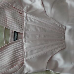 Baby Boo Pink Satin Top